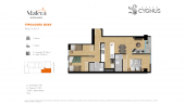 Plano del modelo BX05 del proyecto Matera en Jesus Maria