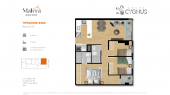 Plano del modelo BX06 del proyecto Matera en Jesus Maria