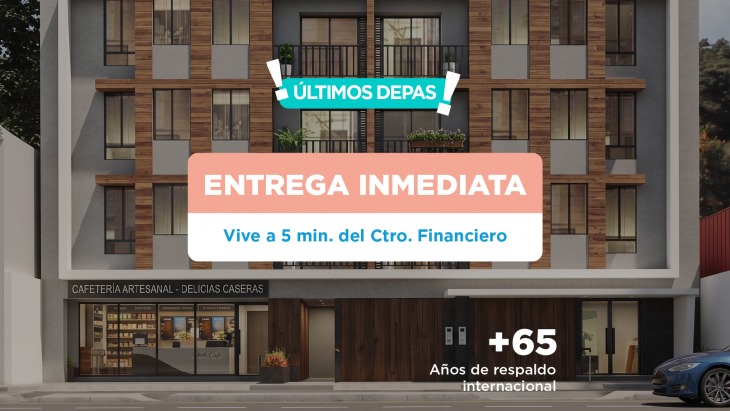 Fachada principal del proyecto MUVIN en Lince
