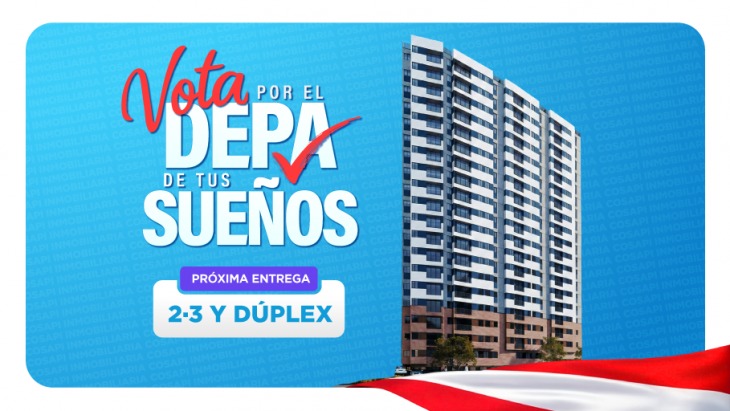 Fachada principal del proyecto MOMEN en Breña