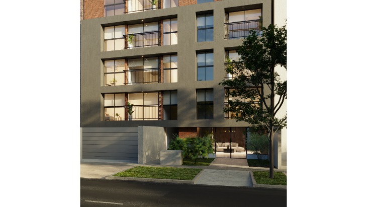 Fachada principal del proyecto Tizón y Bueno en Jesus Maria