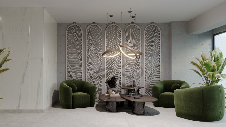 Fachada principal del proyecto Matera en Jesus Maria