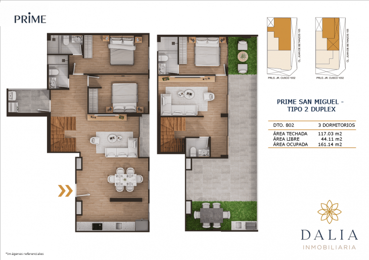 Plano del modelo 10 del proyecto PRIME en San Miguel