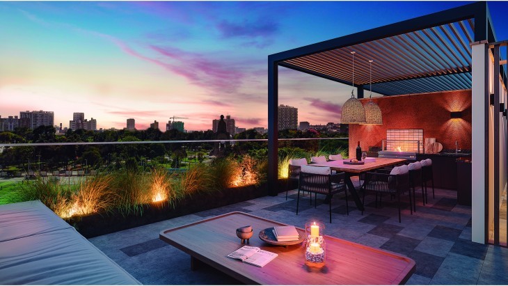 Fachada principal del proyecto SALAVERRY 563 en Jesus Maria