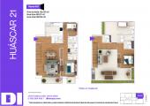 Plano del modelo X02 del proyecto Huáscar 21 en Jesus Maria