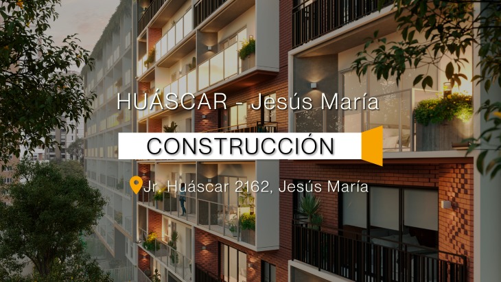 Fachada principal del proyecto HUASCAR en Jesus Maria