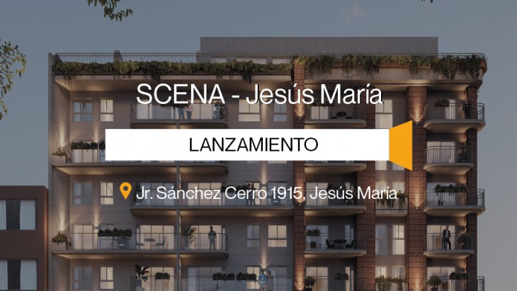 Fachada principal del proyecto SCENA en Jesus Maria