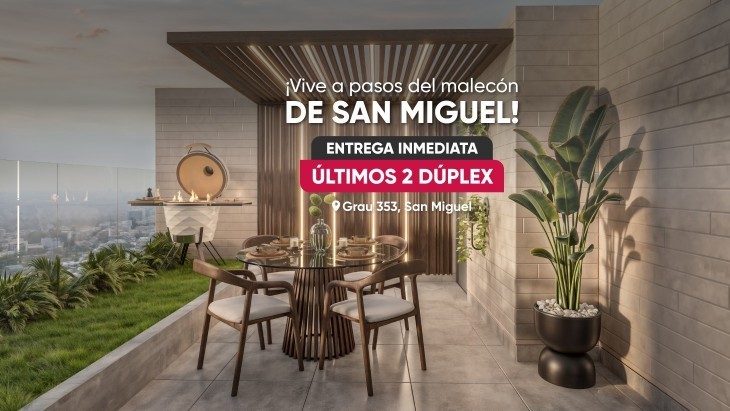 Fachada principal del proyecto Allegra en San Miguel