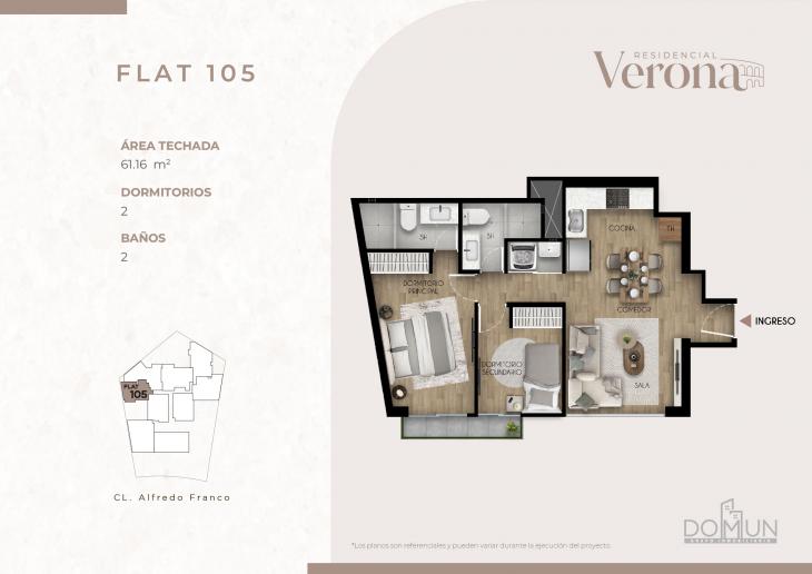 Modelo Dpto. 105