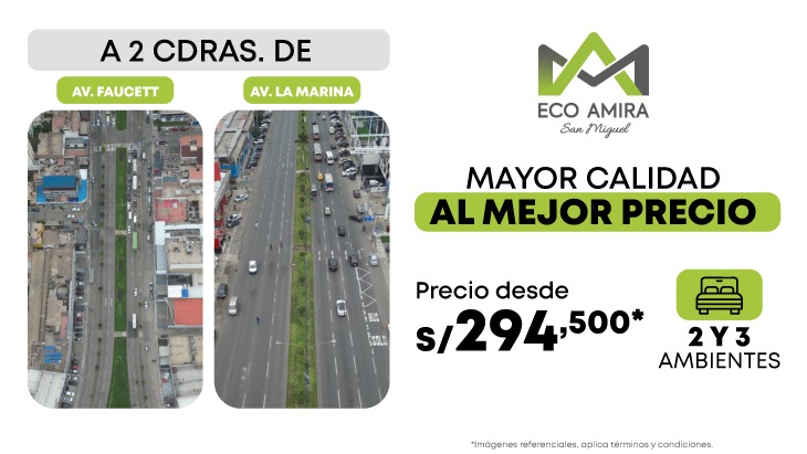 Departamentos en San Miguel