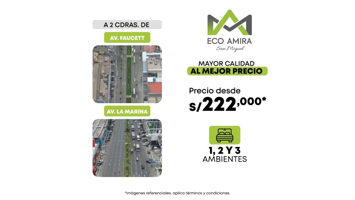 Departamentos en San Miguel