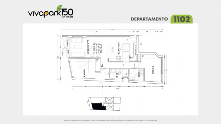 Departamentos en San Miguel