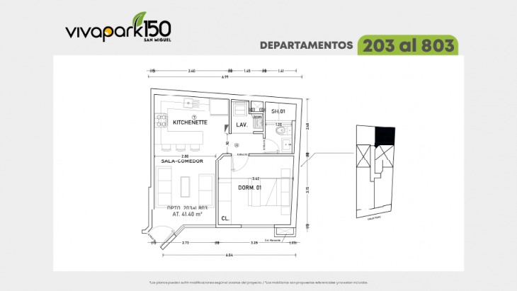 Departamentos en San Miguel