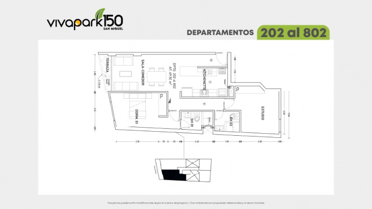 Departamentos en San Miguel