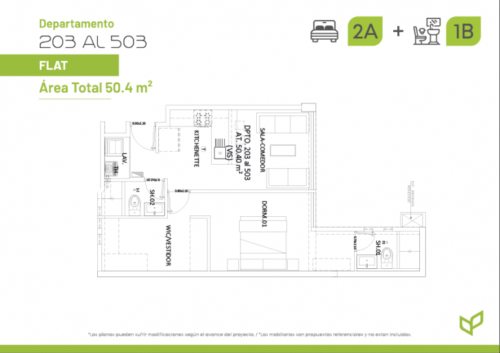 Plano del modelo x03 del proyecto Dalí Park en Lince