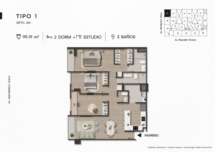 Modelo DPTO. 601