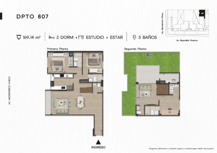 Modelo DÚPLEX. 807