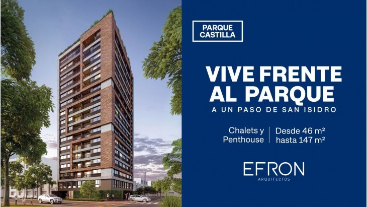 Fachada principal del proyecto Parque Castilla en Lince