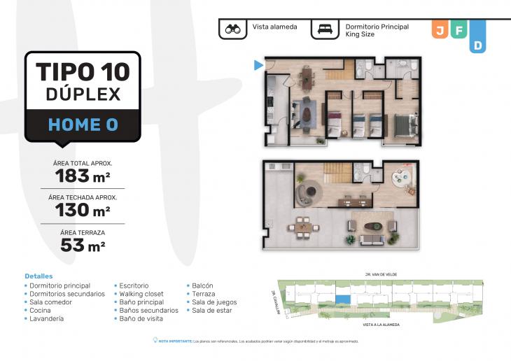 Modelo DUPLEX TIPO 10
