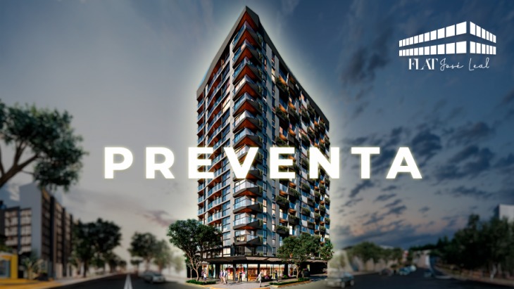 Fachada principal del proyecto FLAT JOSÉ LEAL en Lince