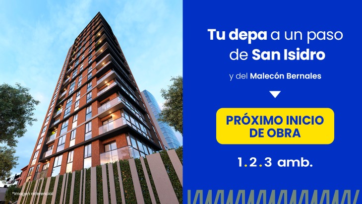 Fachada principal del proyecto PEREZ WALK en Magdalena Del Mar