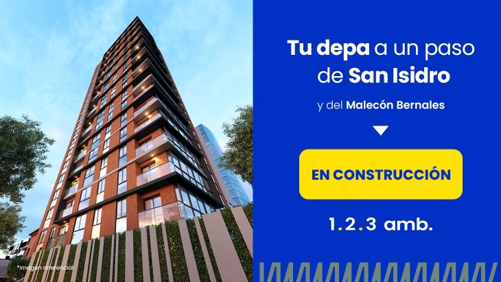 Fachada principal del proyecto PEREZ WALK en Magdalena Del Mar