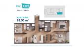 Plano del modelo 5 del proyecto Atahualpa 448 en Miraflores