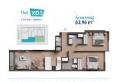 Plano del modelo 201 del proyecto Preston en Barranco