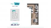 Plano del modelo 6 del proyecto Preston en Barranco