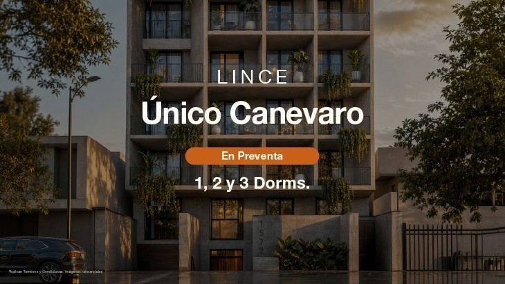 Fachada principal del proyecto Único Canevaro en Lince