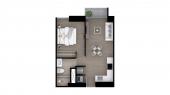 Plano del modelo Tipo 5 del proyecto Bloom en Lince