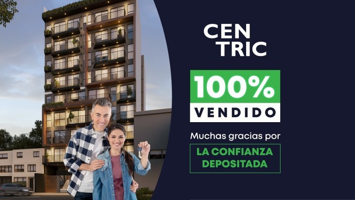 Fachada principal del proyecto CENTRIC en Surquillo