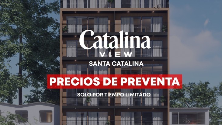 Fachada principal del proyecto Catalina View en La Victoria