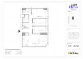 Plano del modelo X01 del proyecto Villa Elenia en Surquillo