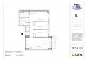 Plano del modelo X02 del proyecto Villa Elenia en Surquillo