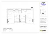 Plano del modelo X07 del proyecto Villa Elenia en Surquillo
