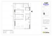 Plano del modelo X6 del proyecto Villa Elenia en Surquillo