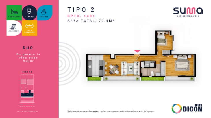 Modelo TIPO 2: DUO