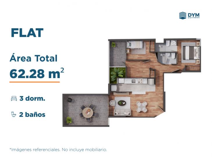 Plano del modelo TIPO 11 del proyecto PALMER en Breña