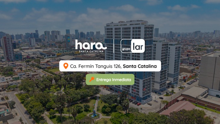 Fachada principal del proyecto Hara | Etapa 5 en La Victoria