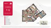 Plano del modelo 3-Q del proyecto QANTUA | FASE 3 en Cercado De Lima
