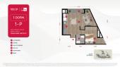 Plano del modelo 1-P del proyecto QANTUA | FASE 3 en Cercado De Lima