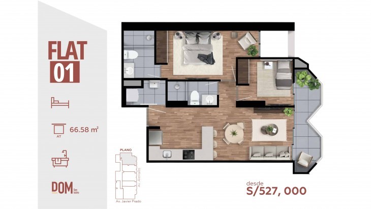 Departamentos en San Isidro