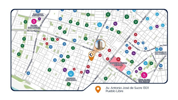 Departamentos en Pueblo Libre
