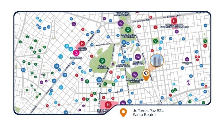 Departamentos en Cercado de lima