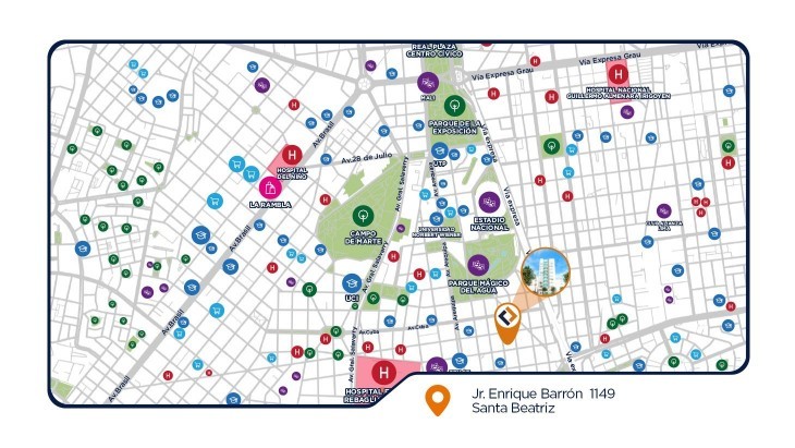 Departamentos en Cercado de lima