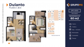Plano del modelo 3b del proyecto DULANTO - PUEBLO LIBRE en Pueblo Libre