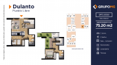 Plano del modelo 9a del proyecto DULANTO - PUEBLO LIBRE en Pueblo Libre