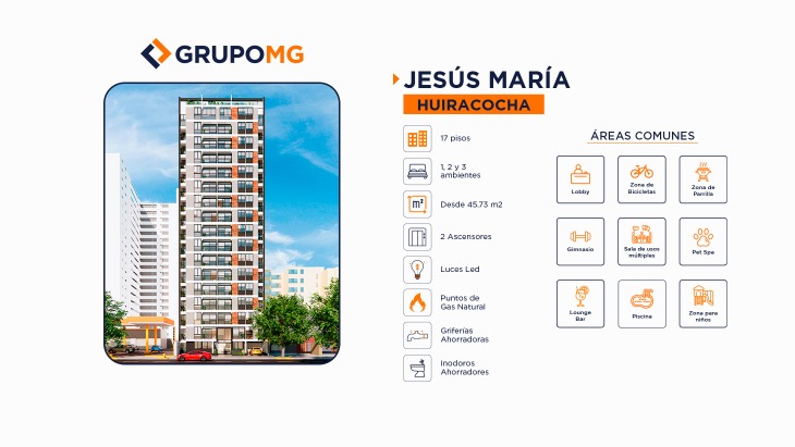 Departamentos en Jesus Maria