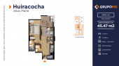 Plano del modelo Tipo1 del proyecto HUIRACOCHA - JESÚS MARÍA en Jesus Maria